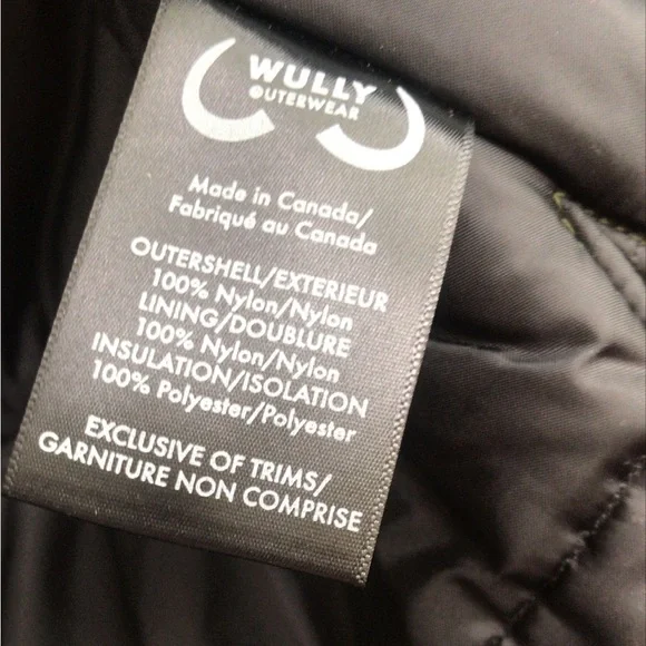WULLY OUTERWEAR Quilted Olive Green Vest, M - Picture 5 of 5